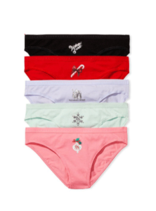 VICTORIA&#039;S SECRET 5-pack Stretch Cotton Bikini Panties 11195674
