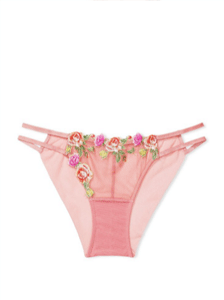 VERY SEXY Rose-Embroidered String Bikini Panty 11199392